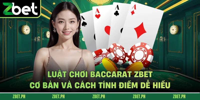 Luật chơi Baccarat zbet cơ bản và cách tính điểm dễ hiểu
